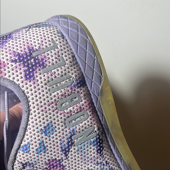 NOBULL Lavender Floral Trainers, Women’s 9.5 - Picture 4 of 8